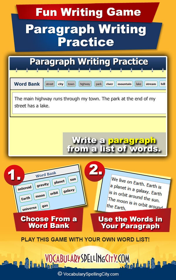 Paragraph Writing Practice